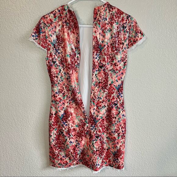 Rachel Zoe Pink Floral Mini Dress - Picture 9 of 13